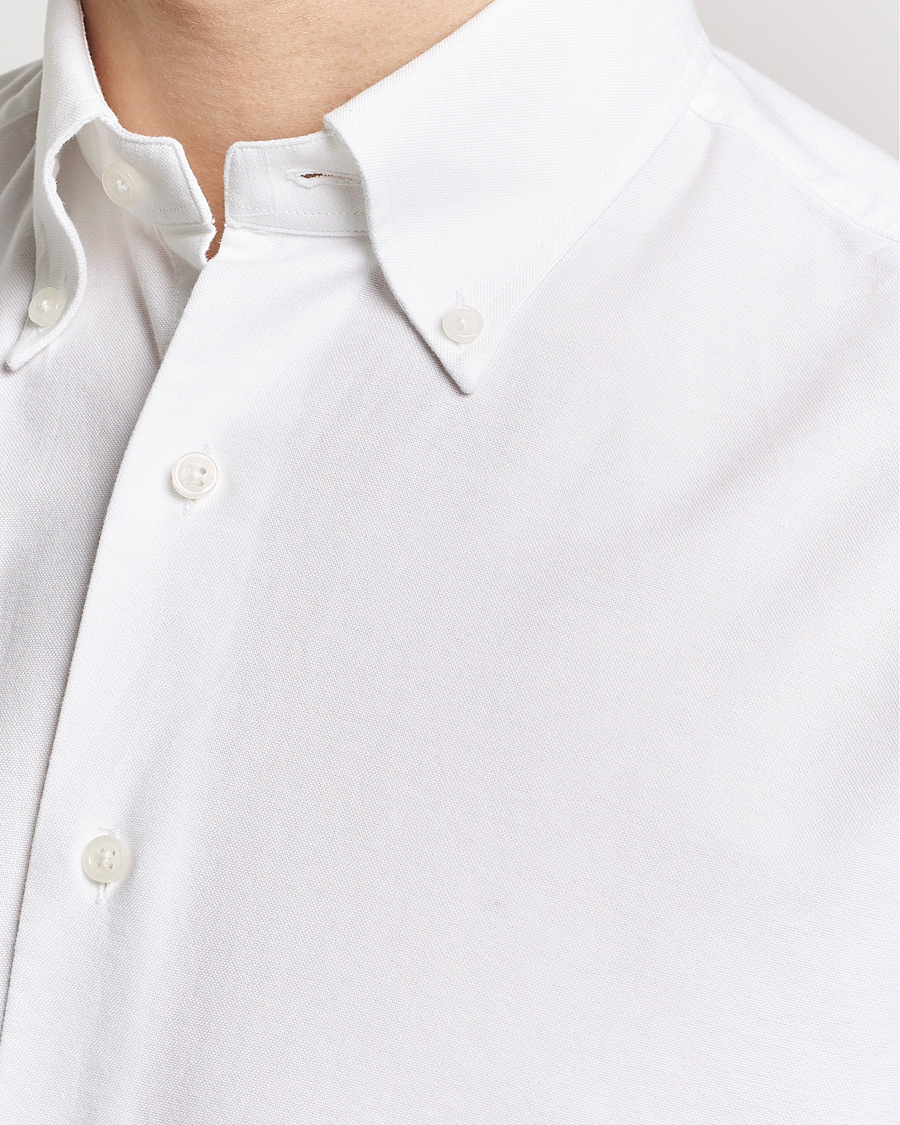 Heren | Overhemden | Grigio | Oxford Button Down Shirt White
