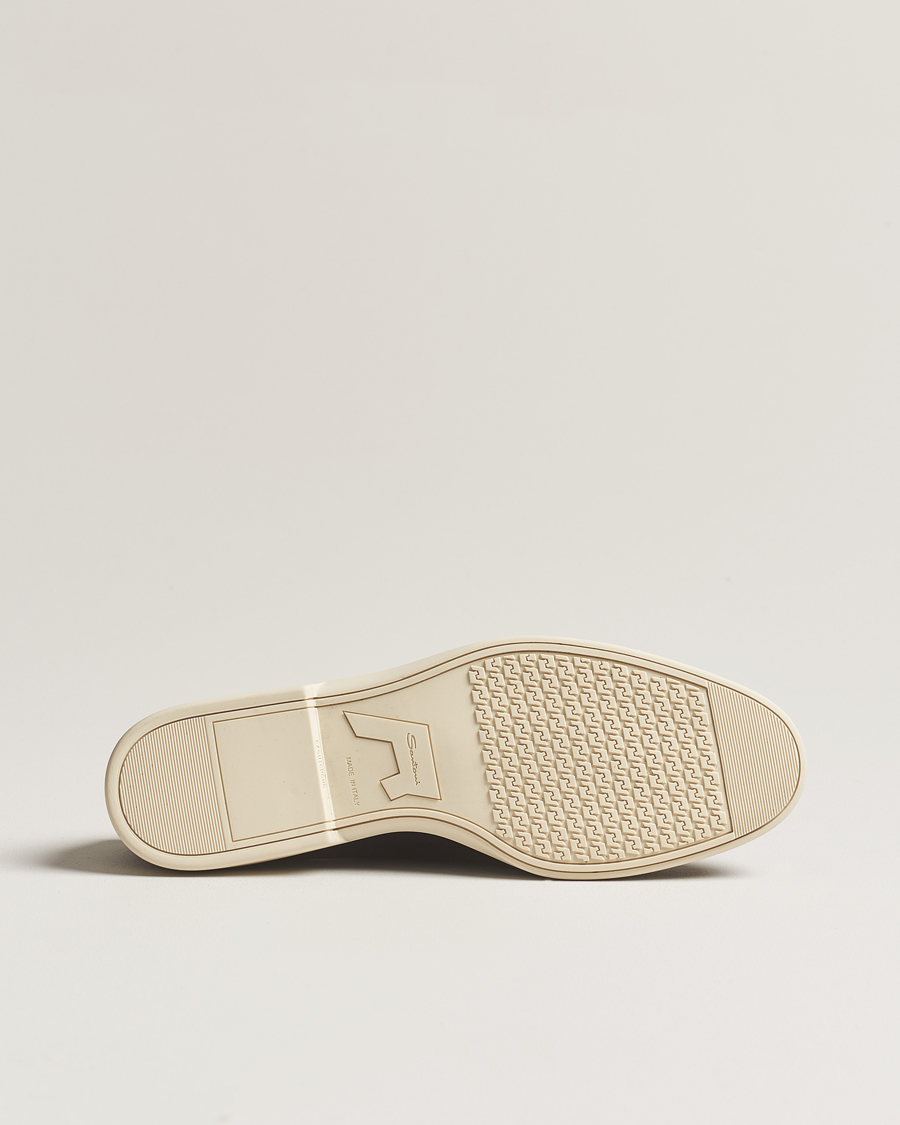 Heren | Santoni Summer Tassel Loafers Navy Suede | Santoni | Summer Tassel Loafers Navy Suede