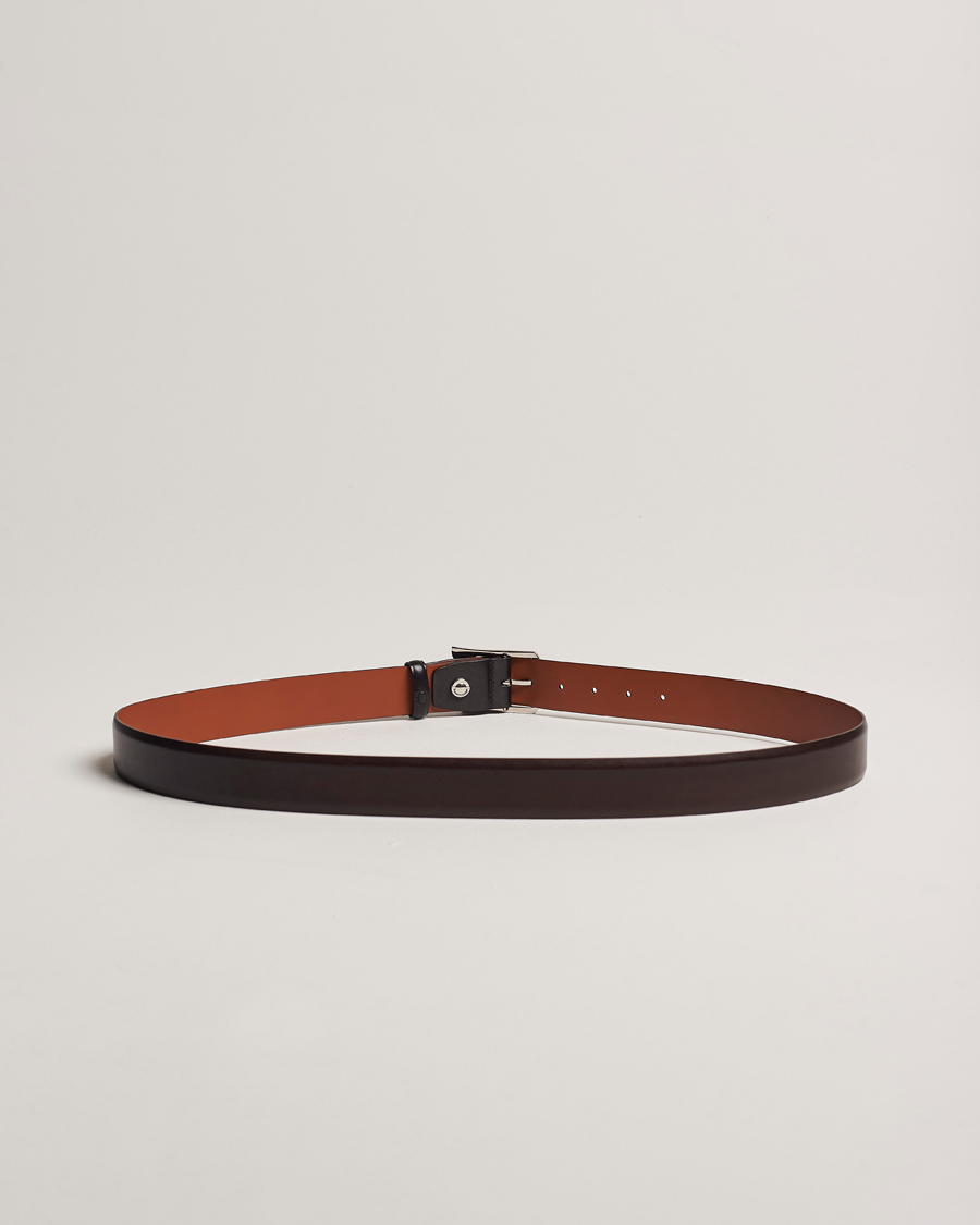 Heren | Italian Department | Santoni | Adjustable Belt Brown Leather