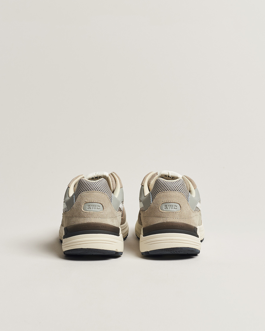 Heren | Stepney Workers Club Amiel S-Strike Suede Sneaker Lt Grey | Stepney Workers Club | Amiel S-Strike Suede Sneaker Lt Grey