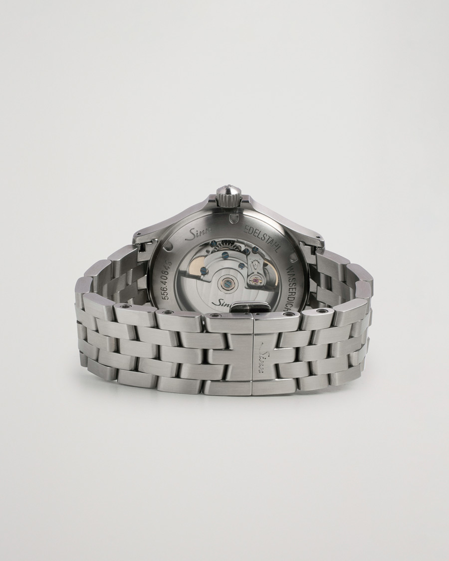 Heren | Sinn Pre-Owned 556 Stainless Steal 38,5 Black Silver | Sinn Pre-Owned | 556 Stainless Steal 38,5 Black Silver