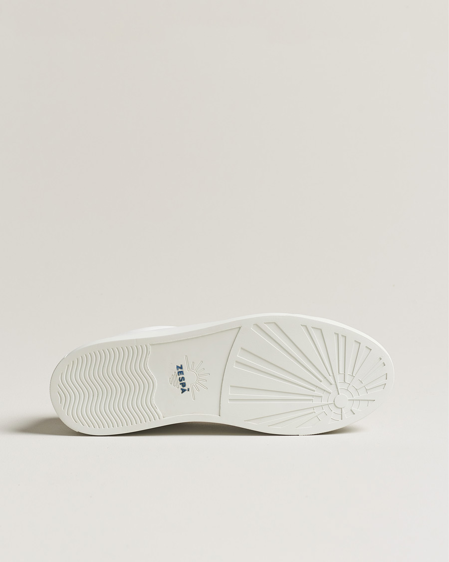 Heren | Zespà ZSP4 Nappa Leather Sneakers White/Wine | Zespà | ZSP4 Nappa Leather Sneakers White/Wine