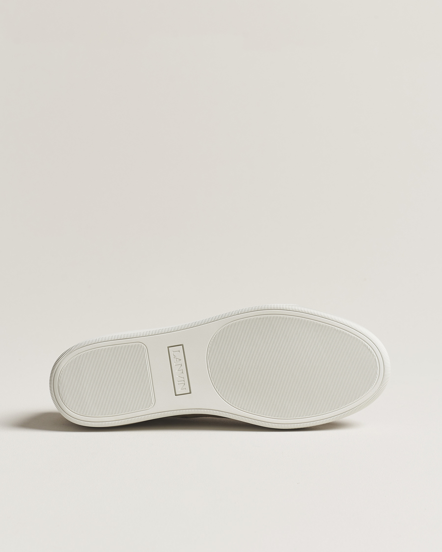 Heren | Lanvin Nappa Cap Toe Sneaker Solitary | Lanvin | Nappa Cap Toe Sneaker Solitary