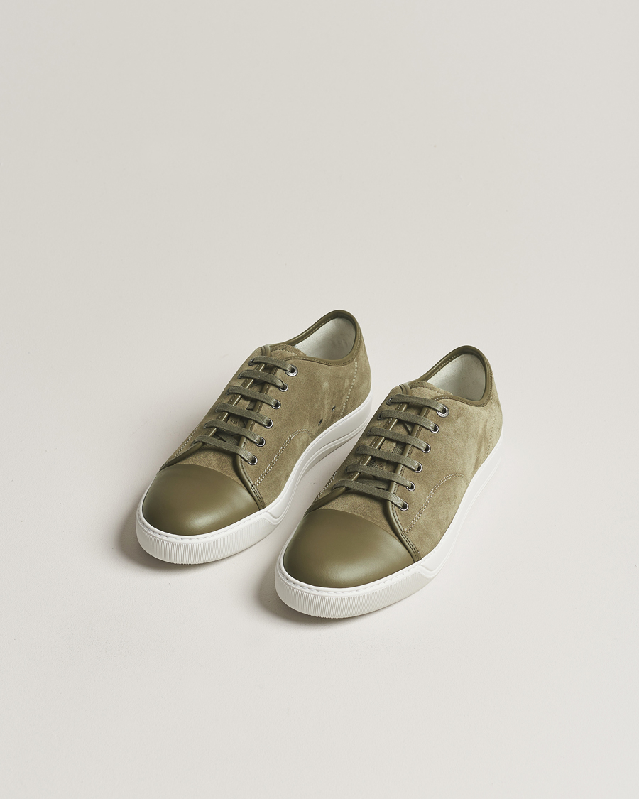 Heren | Suède schoenen | Lanvin | Nappa Cap Toe Sneaker Solitary