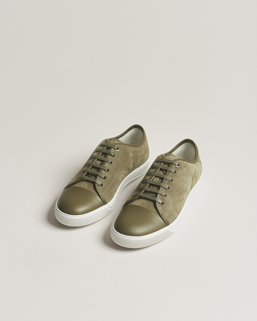 Heren | Lanvin Nappa Cap Toe Sneaker Solitary | Lanvin | Nappa Cap Toe Sneaker Solitary