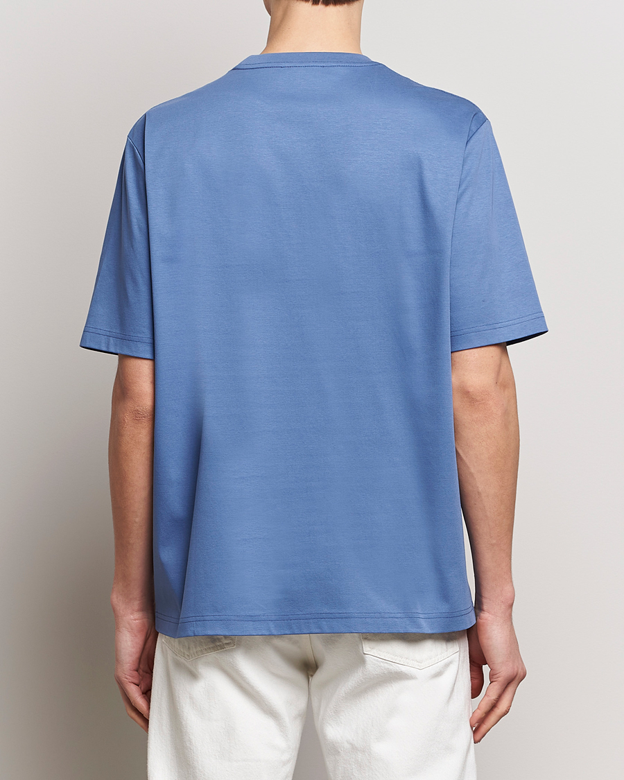 Heren | T-shirts | Lanvin | Embroidered Logo T-Shirt Cornflower