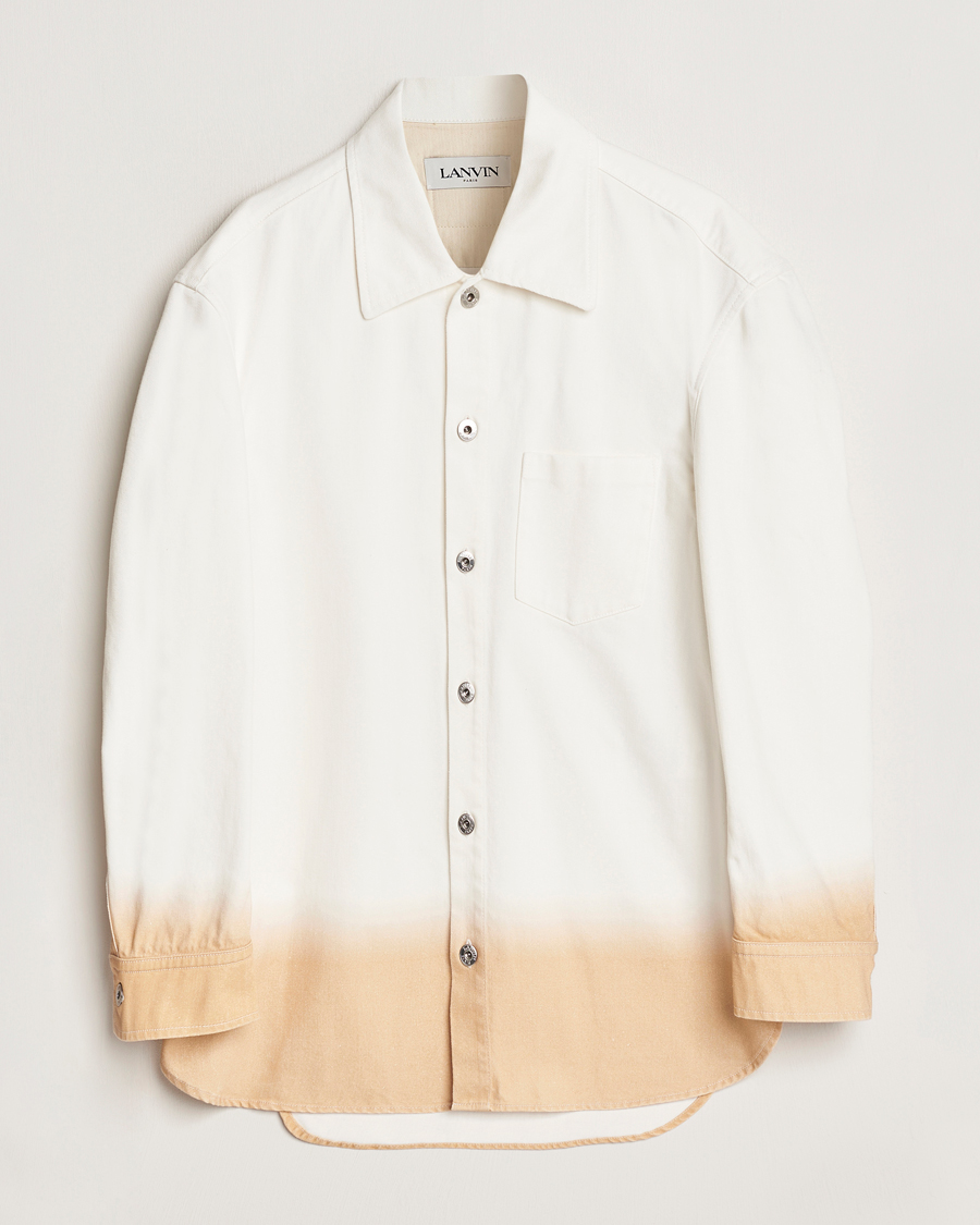 Heren | Overhemden | Lanvin | Degrade Effect Overshirt Vanilla
