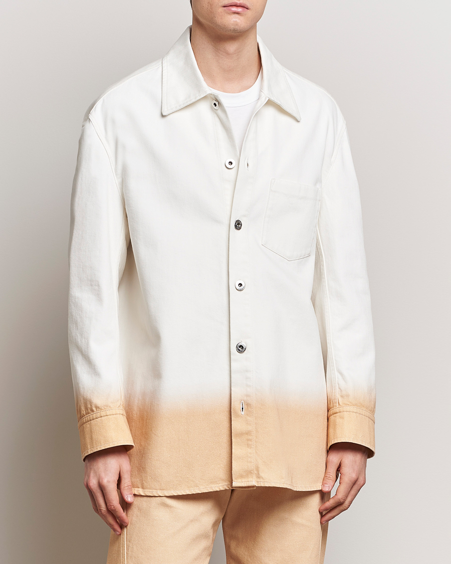 Heren | Casual | Lanvin | Degrade Effect Overshirt Vanilla