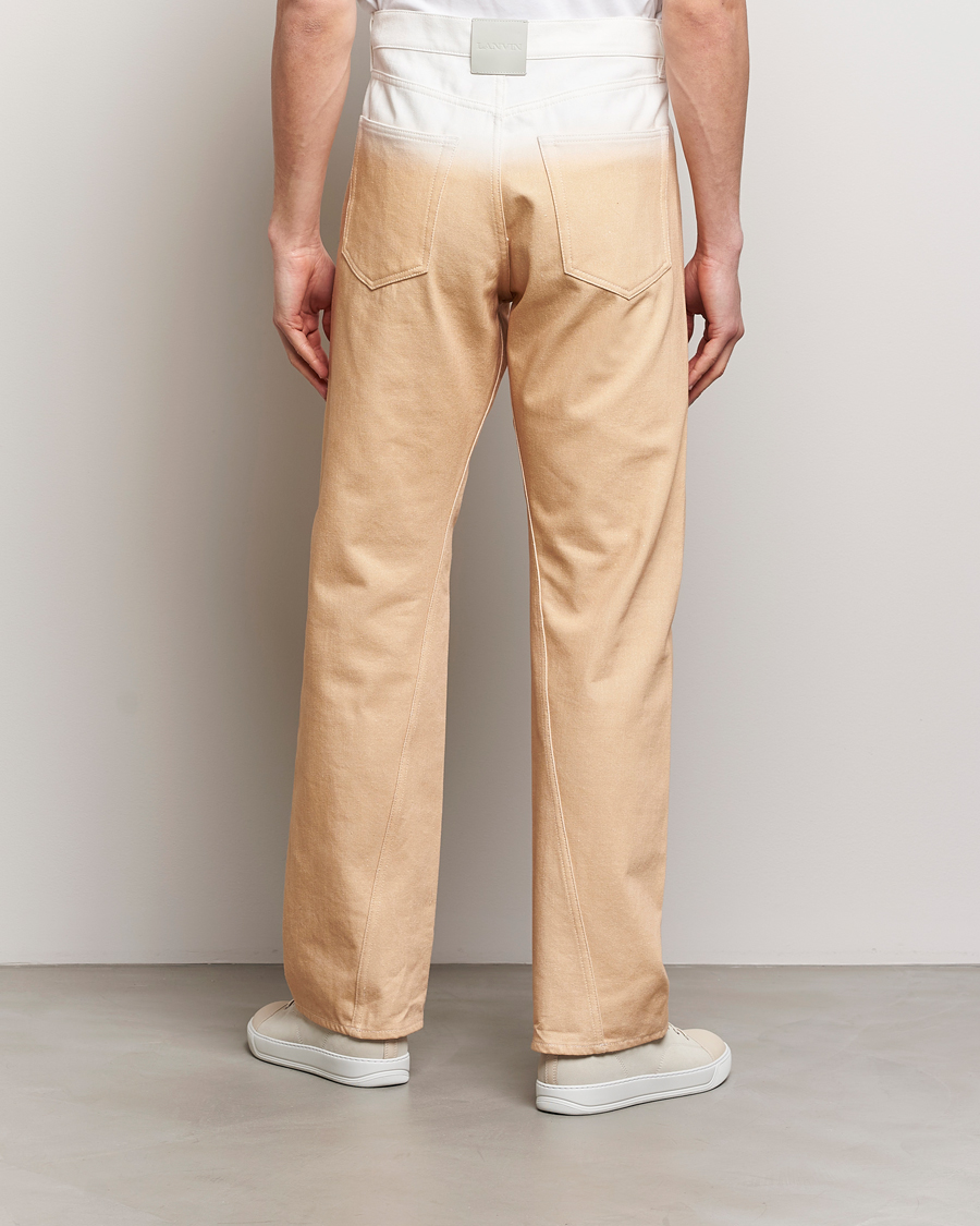 Heren | Broeken | Lanvin | Degrade Twisted Pants Vanilla