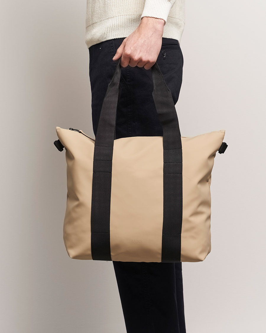 Heren | Draagtassen | RAINS | Tote Bag Rush Sand