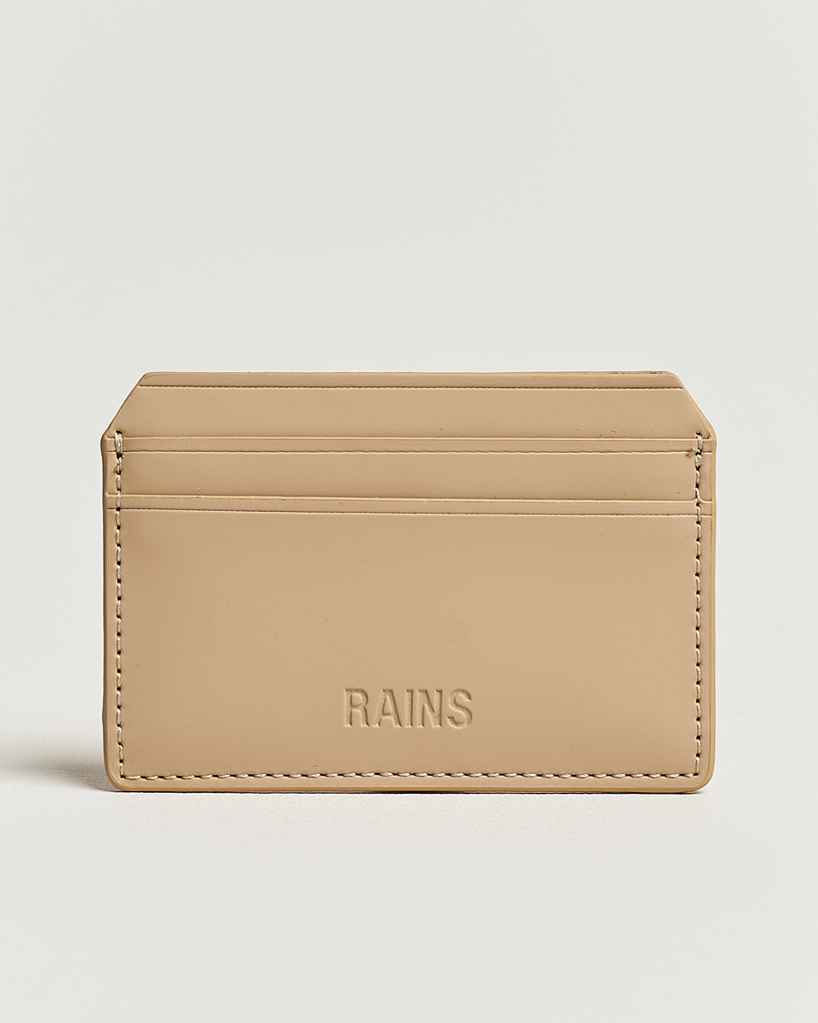 Heren | RAINS Card Holder Sand | RAINS | Card Holder Sand