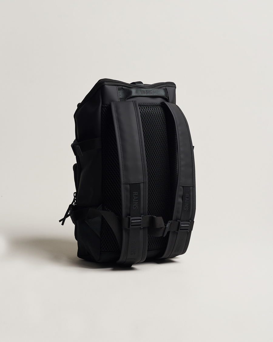 Heren | RAINS | RAINS | Trail Cargo Backpack Black