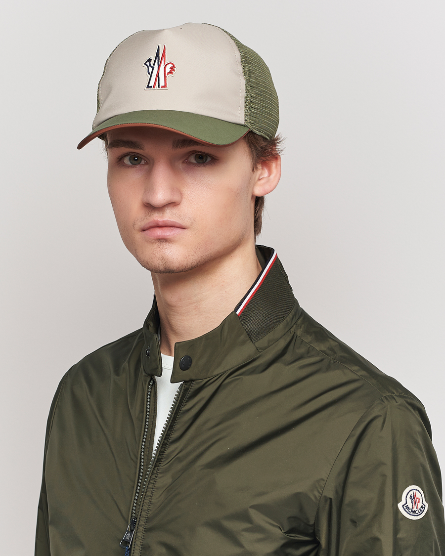 Men | Moncler | Moncler Grenoble | Baseball Cap Military Green