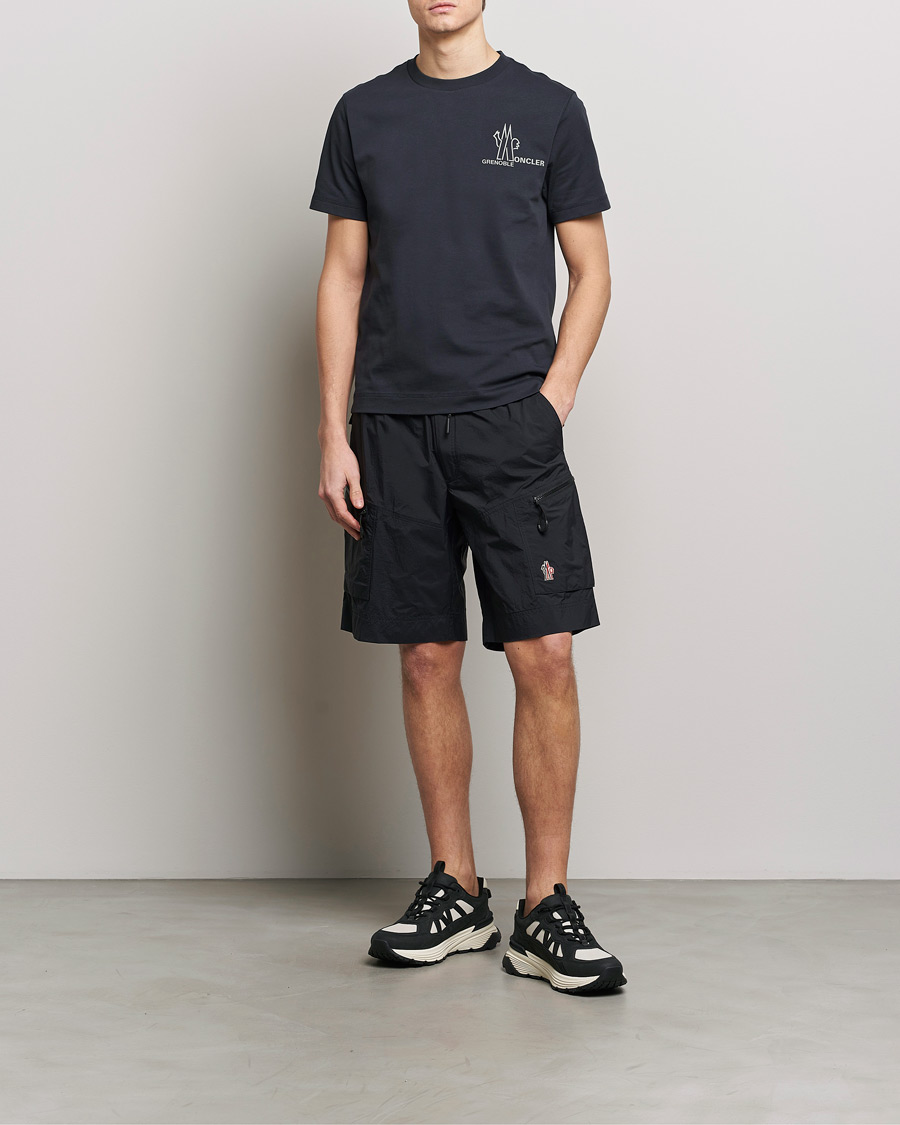 Heren | T-shirts | Moncler Grenoble | Short Sleeve T-Shirt Navy