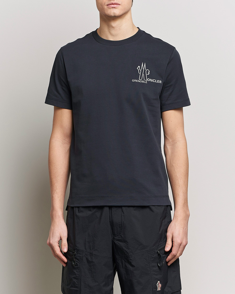 Heren | Moncler Grenoble | Moncler Grenoble | Short Sleeve T-Shirt Navy
