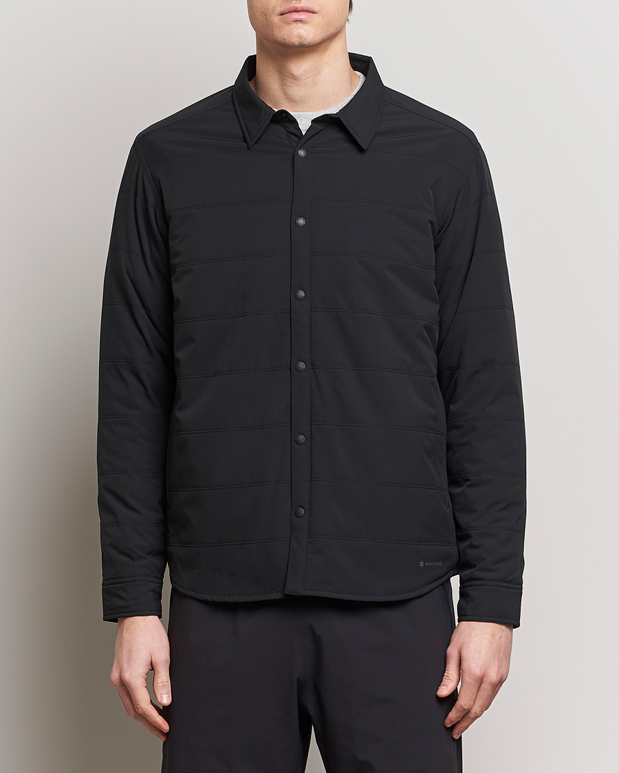Heren | Outdoorjassen | Snow Peak | Flexible Insulated Shirt Black