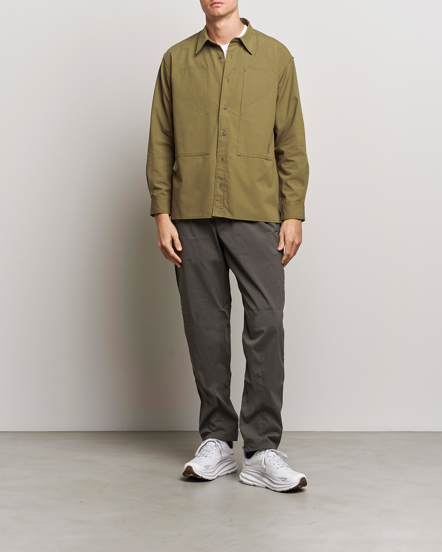 Heren | Overhemden | Snow Peak | Takibi Light Ripstop Overshirt Khaki