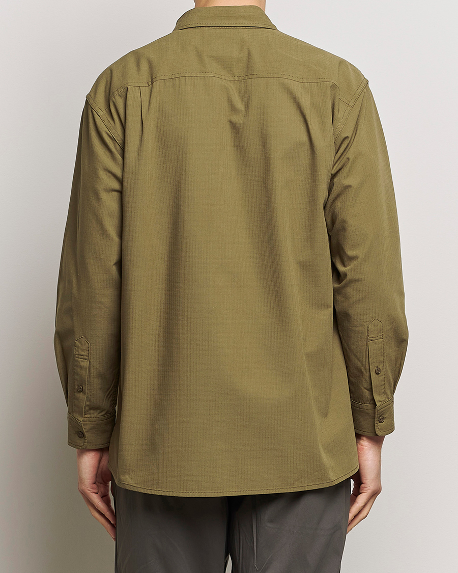 Heren | Overhemden | Snow Peak | Takibi Light Ripstop Overshirt Khaki