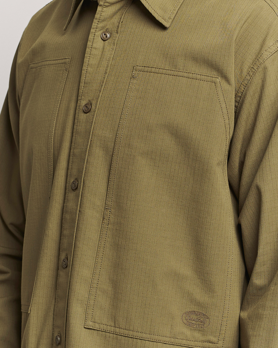 Heren | Overhemden | Snow Peak | Takibi Light Ripstop Overshirt Khaki