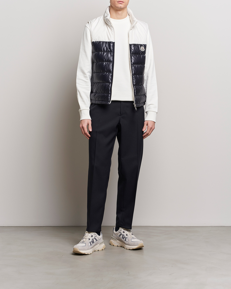 Heren | Jassen | Moncler | Cerces Vest White/Black