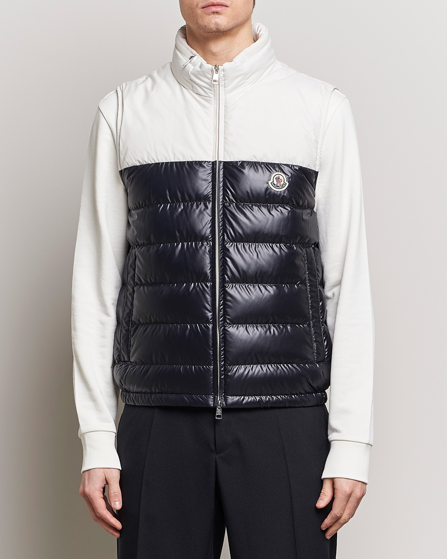 Heren | Herfstjassen | Moncler | Cerces Vest White/Black