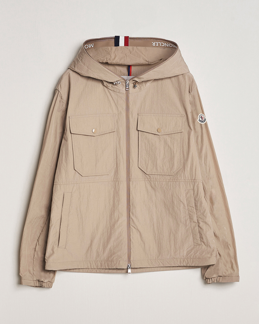 Heren | Jassen | Moncler | Plessur Hooded Field Jacket Beige