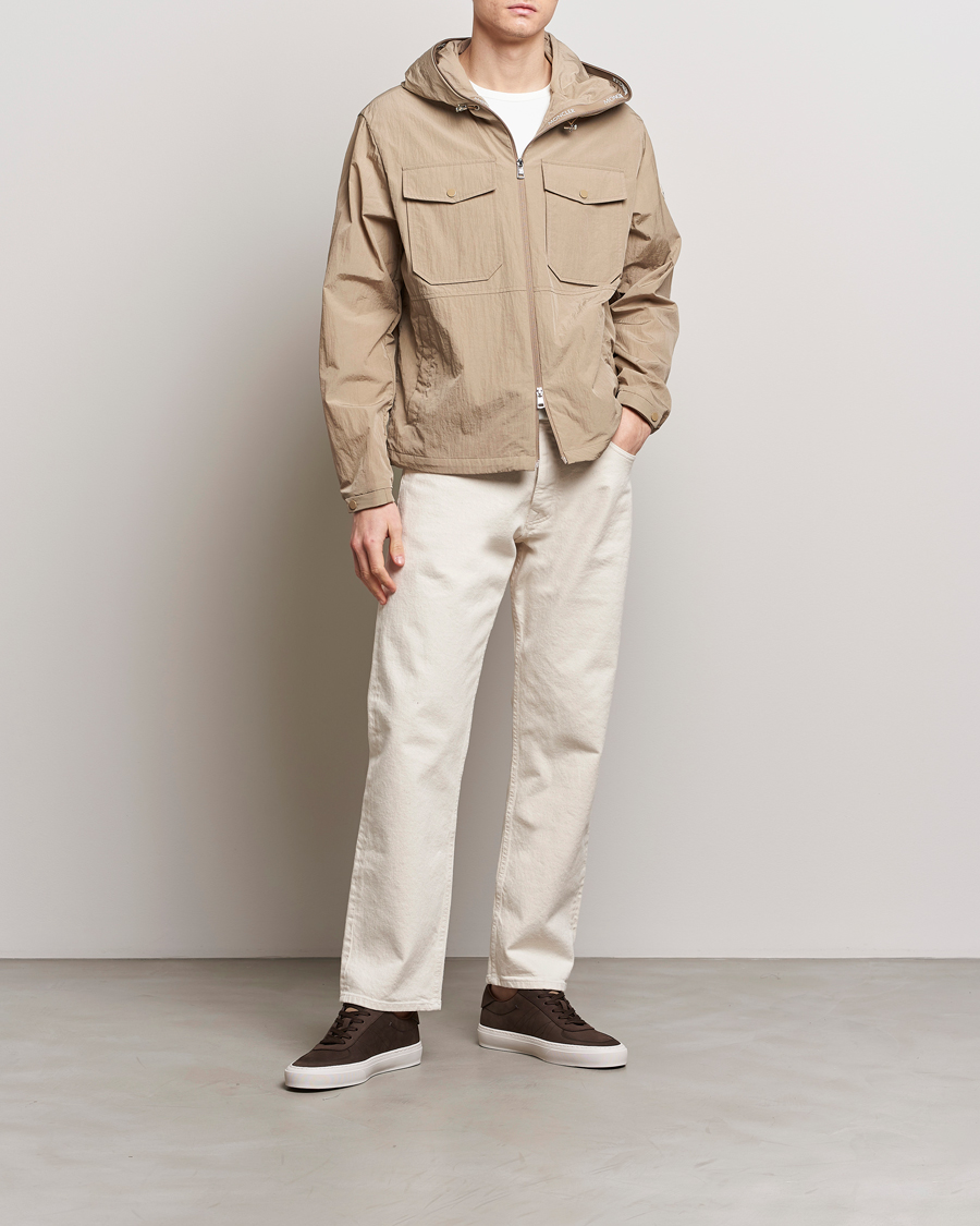 Heren | Jassen | Moncler | Plessur Hooded Field Jacket Beige