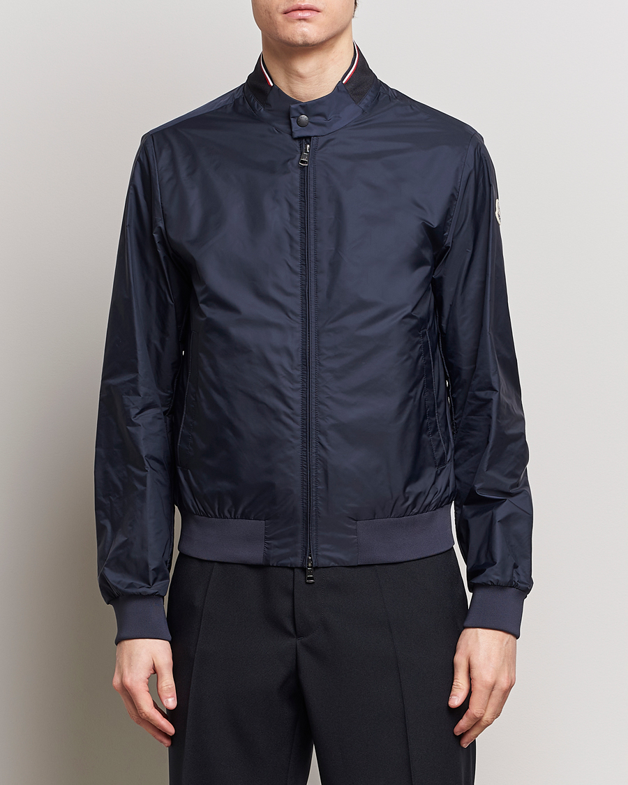 Men | Spring Jackets | Moncler | Reppe Bomber Jacket Navy