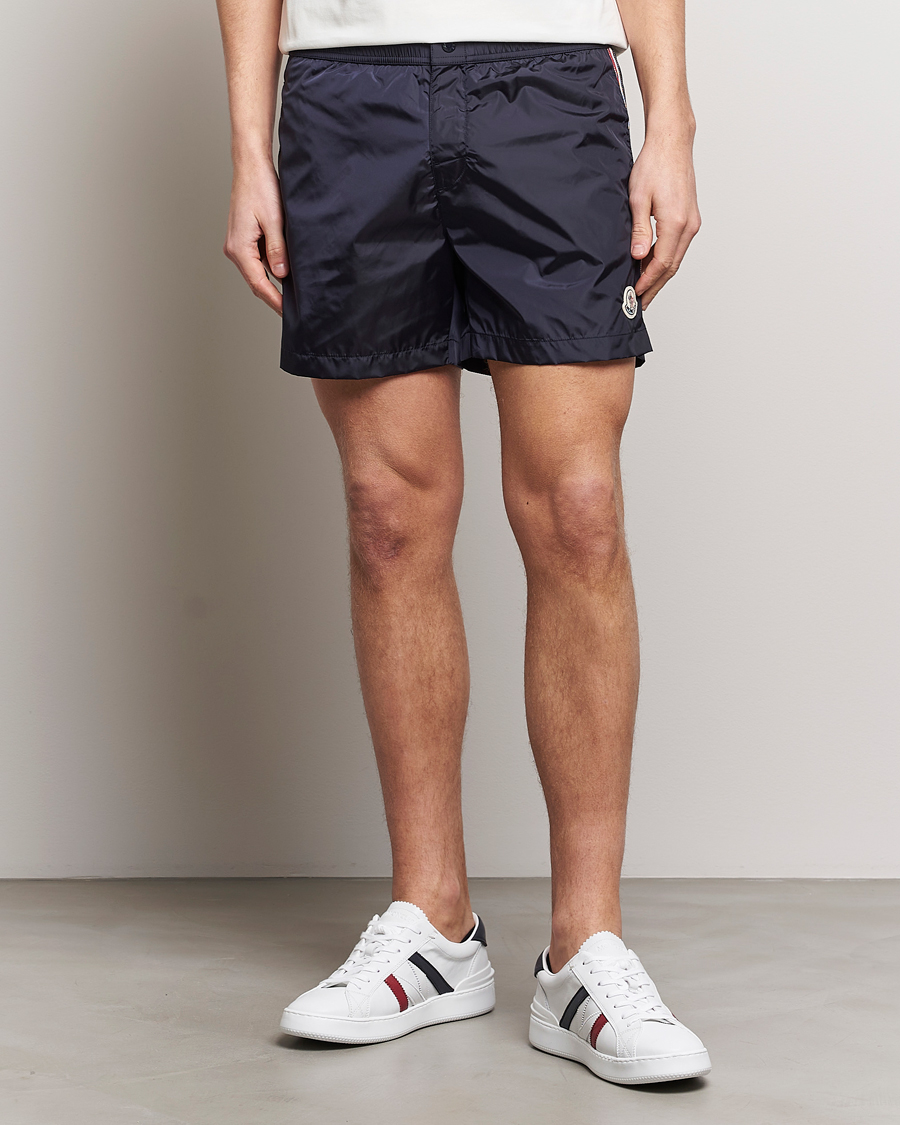 Heren | Moncler | Moncler | Nylon Swim Shorts Navy