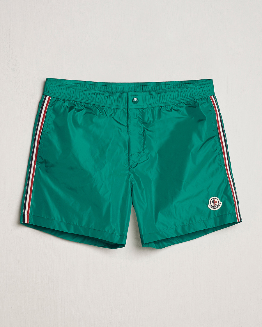 Heren | Zwembroek | Moncler | Nylon Swim Shorts Emerald Green