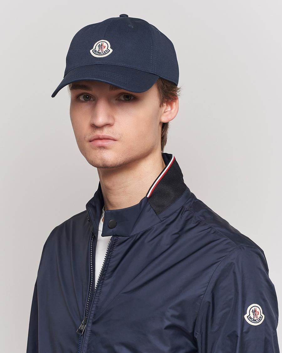 Heren | Moncler Baseball Cap Navy | Moncler | Baseball Cap Navy