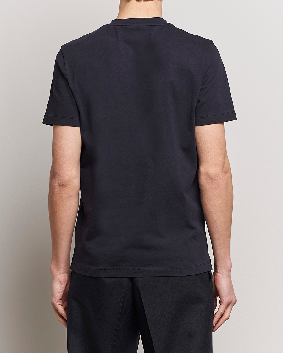 Heren | T-shirts | Moncler | Lettering Logo T-Shirt Navy