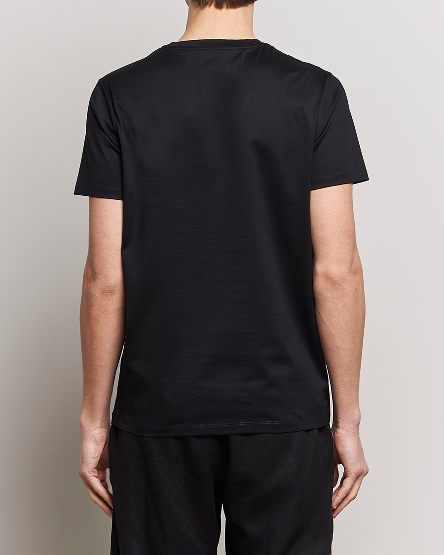Heren | T-shirts | Moncler | Double Logo T-Shirt Black
