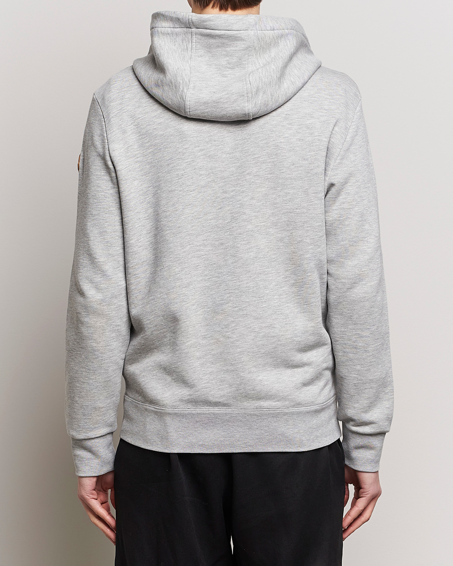 Heren | Truien | Moncler | Full Zip Hoodie Light Grey