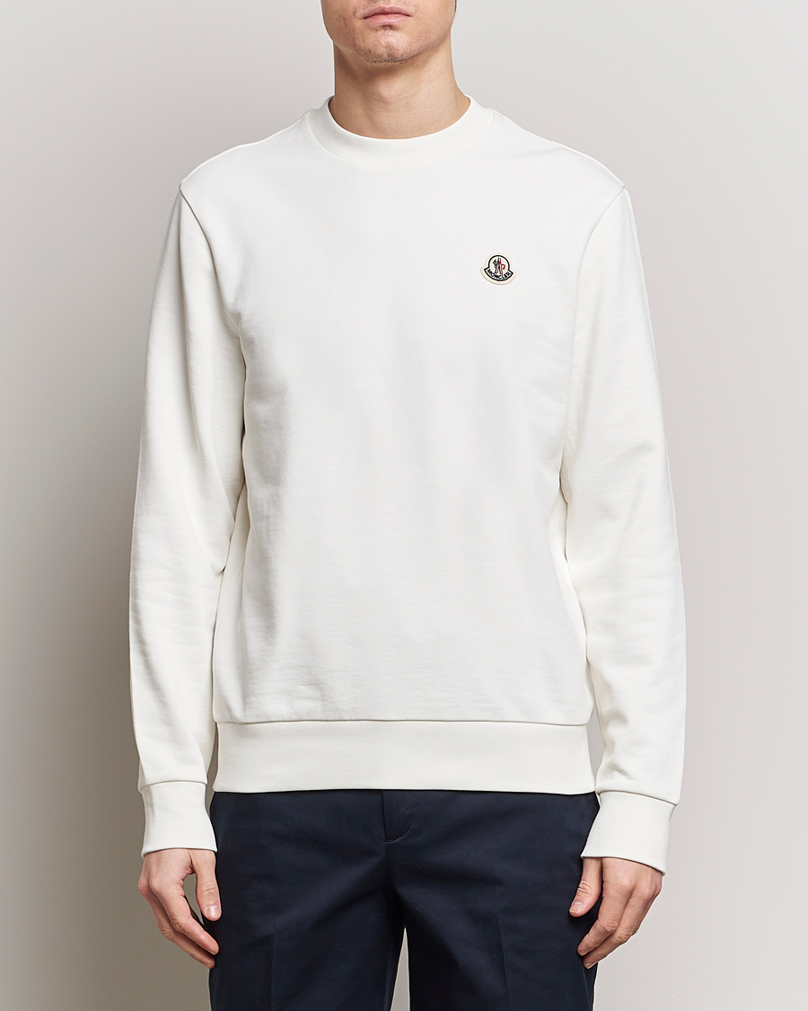 Herr | Moncler | Moncler | Logo Sweatshirt Off White