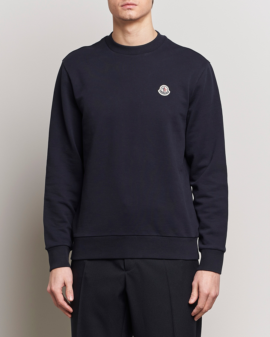 Heren |  | Moncler | Logo Sweatshirt Navy