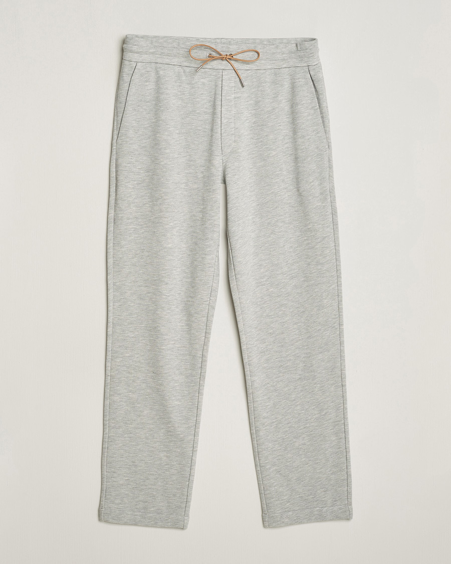 Heren | Broeken | Moncler | Cotton Sweatpants Light Grey