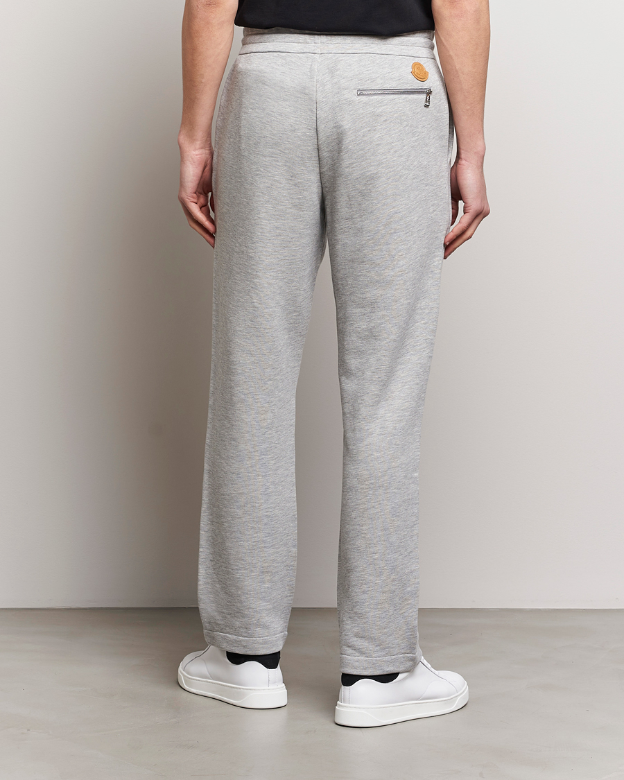 Heren | Broeken | Moncler | Cotton Sweatpants Light Grey