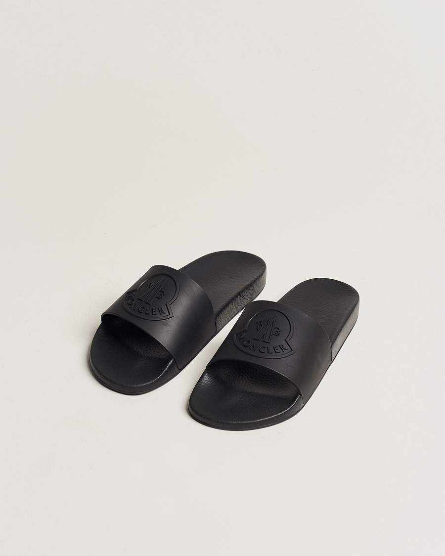 Heren | Sandalen slides | Moncler | Basile Slides All Black