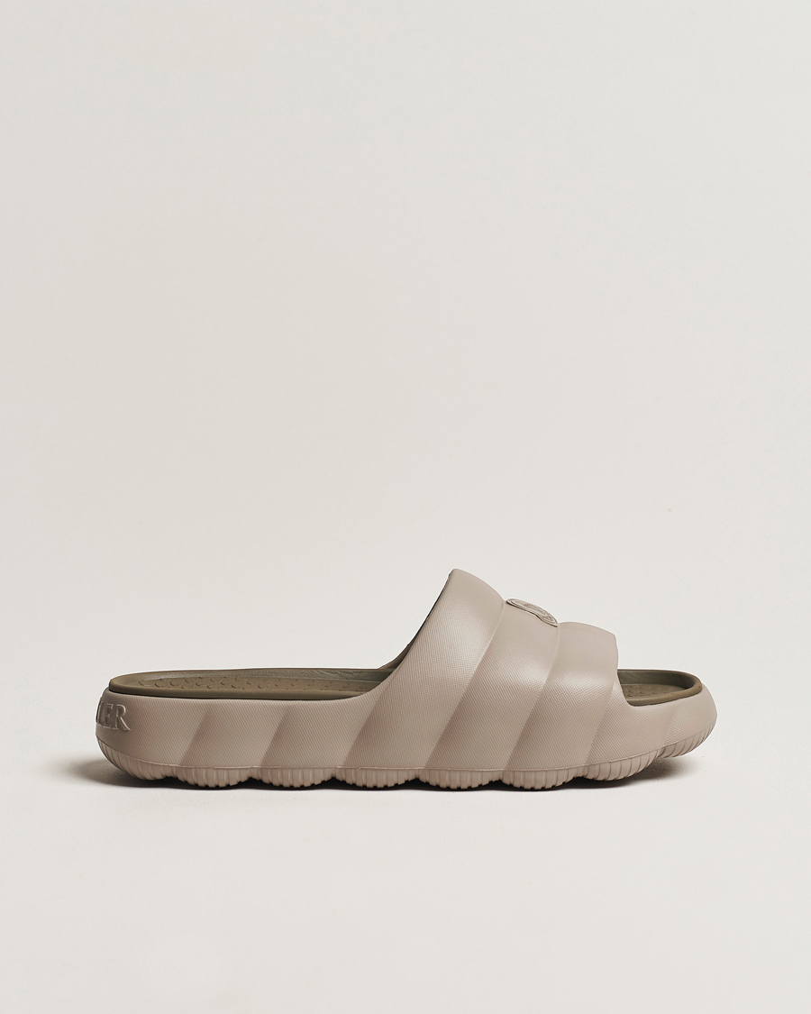 Heren | Moncler Lilo Slides Beige | Moncler | Lilo Slides Beige