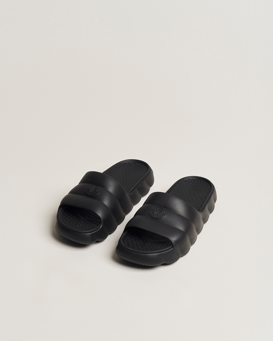 Heren | Luxury Brands | Moncler | Lilo Slides Black