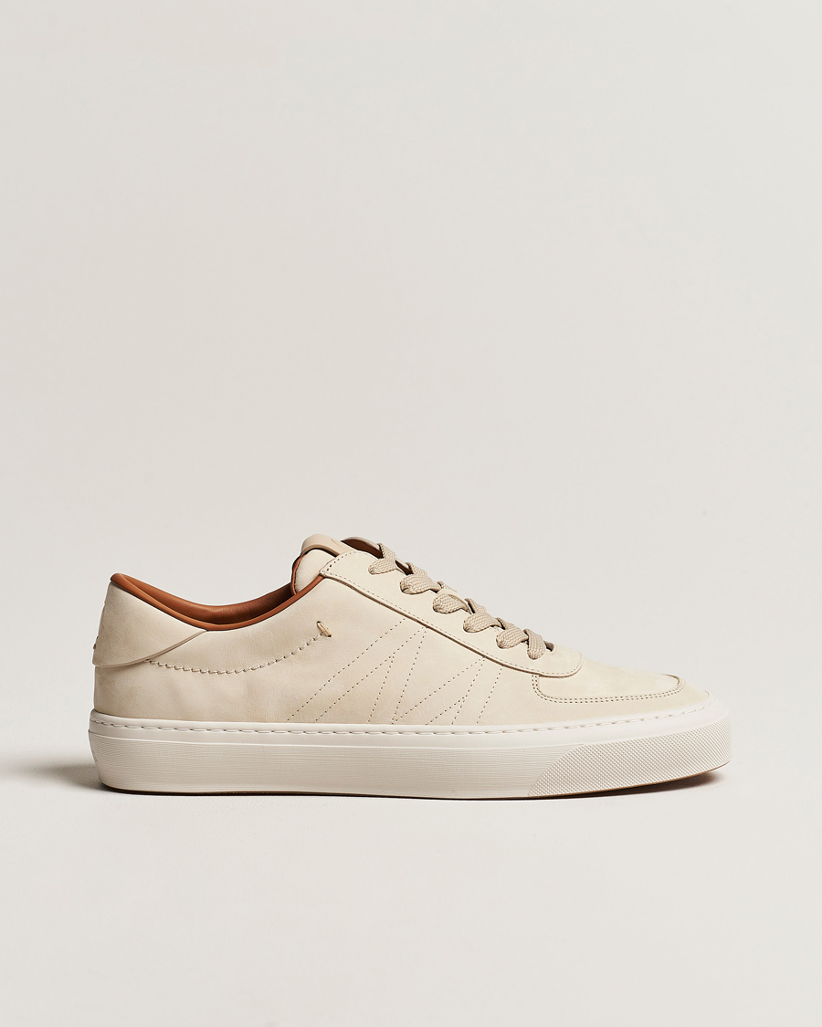 Heren | Moncler Monclub Low Sneakers Off White | Moncler | Monclub Low Sneakers Off White