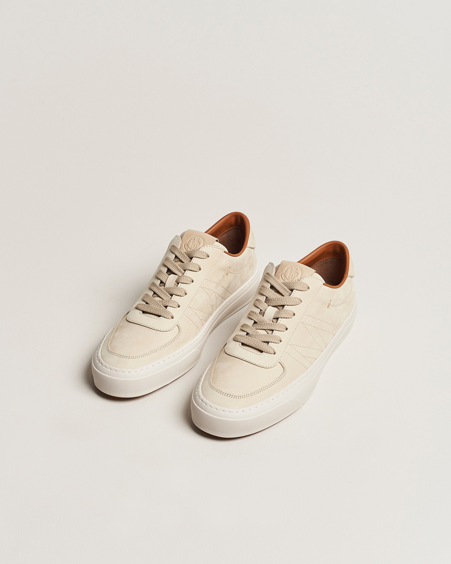 Heren | Moncler Monclub Low Sneakers Off White | Moncler | Monclub Low Sneakers Off White