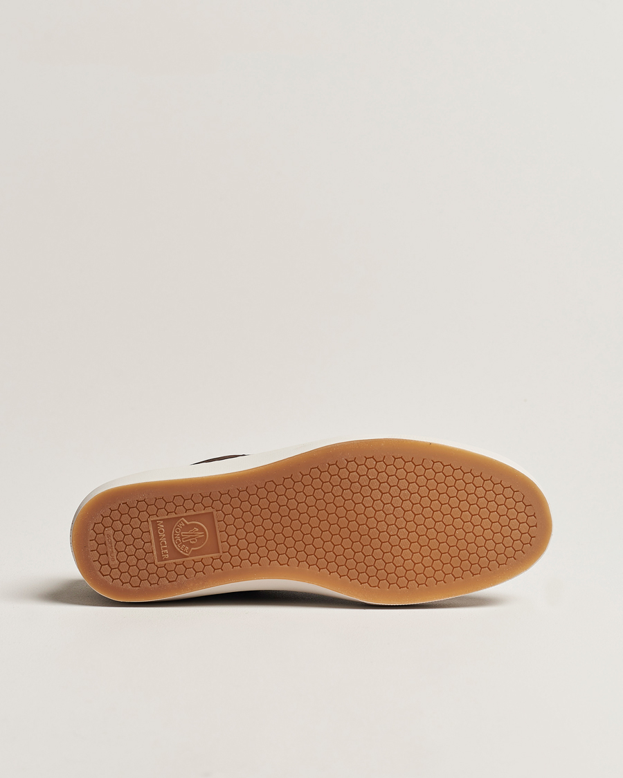 Heren | Moncler Monclub Low Sneakers Dark Brown | Moncler | Monclub Low Sneakers Dark Brown
