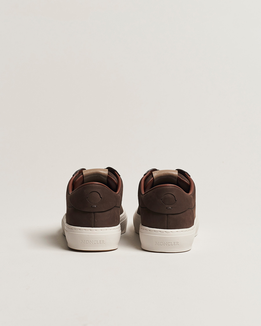 Heren | Moncler Monclub Low Sneakers Dark Brown | Moncler | Monclub Low Sneakers Dark Brown