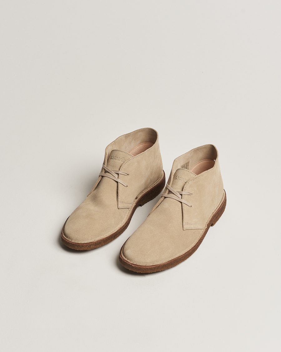 Heren | Italian Department | Astorflex | Montflex Chukka Boots Stone Suede