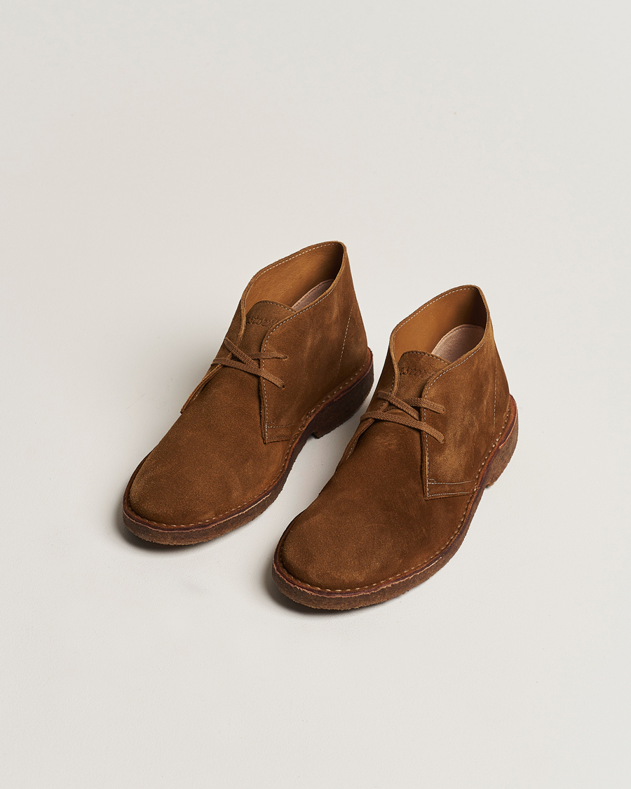 Heren | Suède schoenen | Astorflex | Montflex Chukka Boots Whiskey Suede