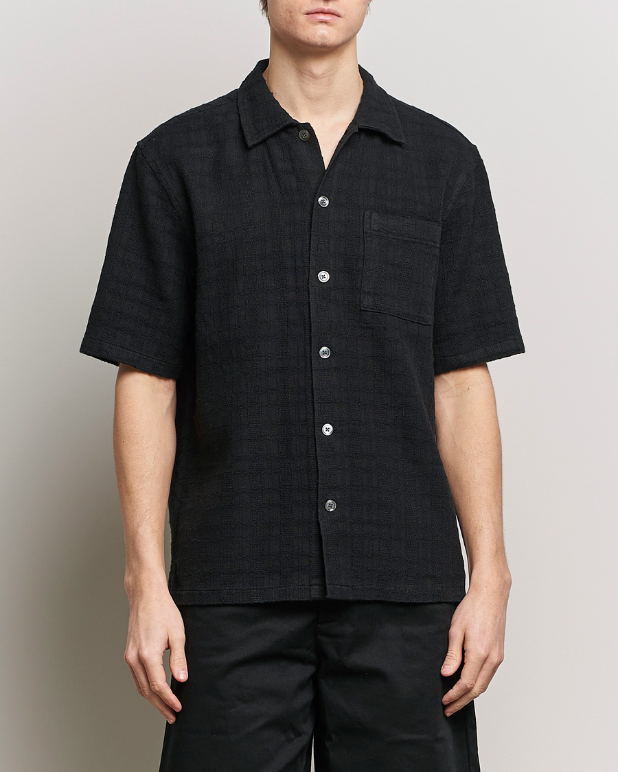 Heren | Casual | Sunflower | Spacey Shirt Black