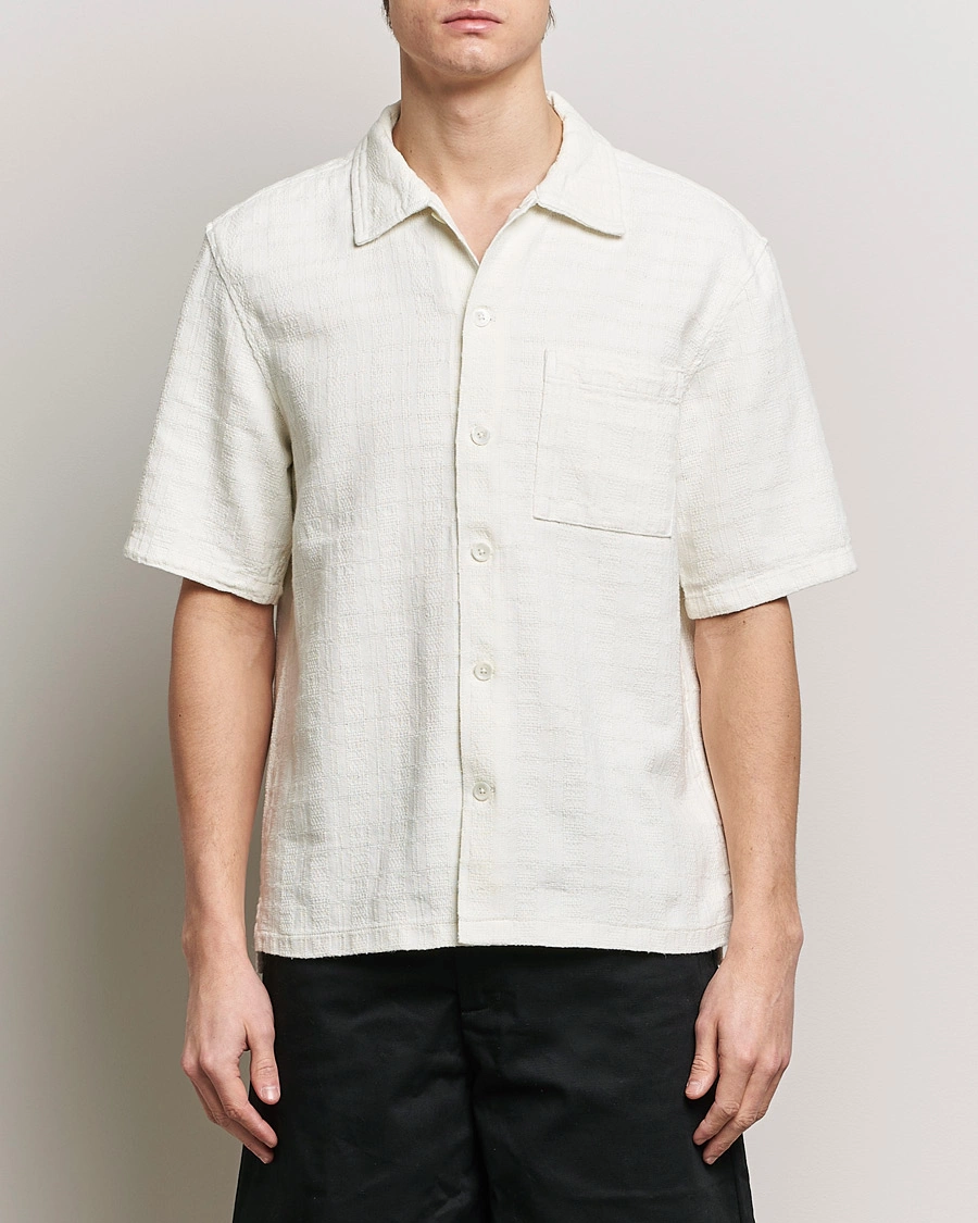 Heren | Overhemden met korte mouwen | Sunflower | Spacey Shirt Off White