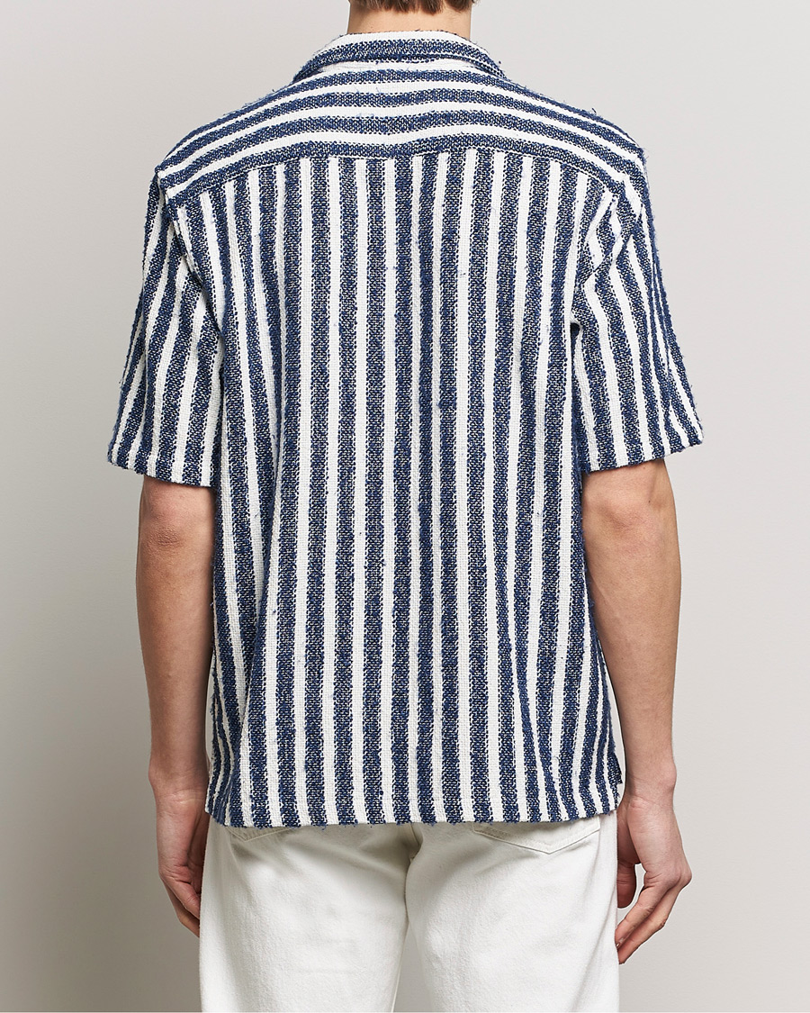 Heren | Overhemden | Sunflower | Spacey Shirt Navy Stripe
